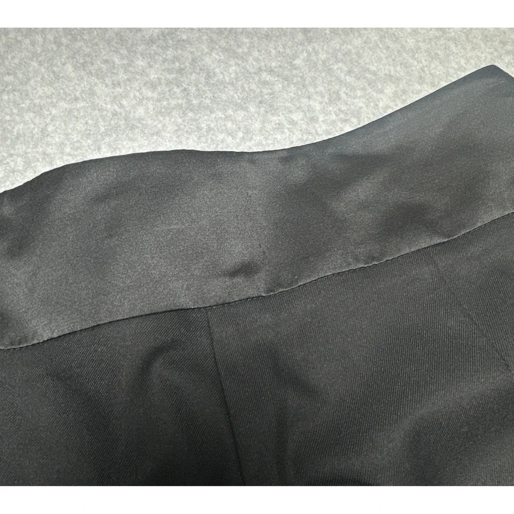 Trina Turk Black Wide Leg Dress Pants Office Classy Size 4 30X31‎ Style #289419